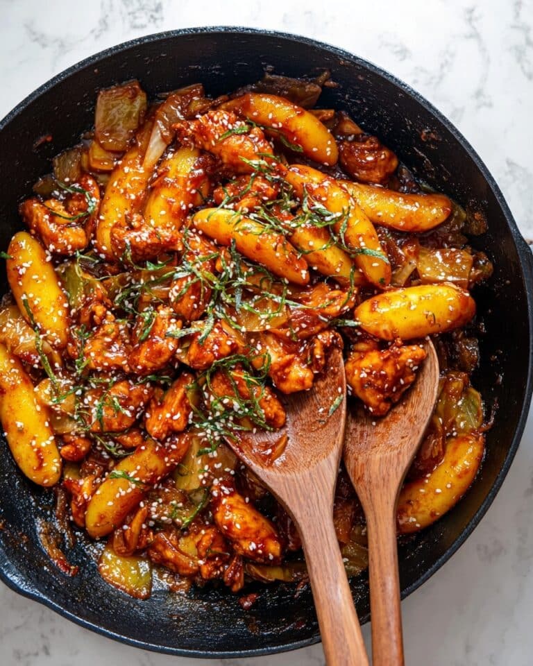 Authentic Dakgalbi (Spicy Korean Chicken Stir-Fry) Recipe