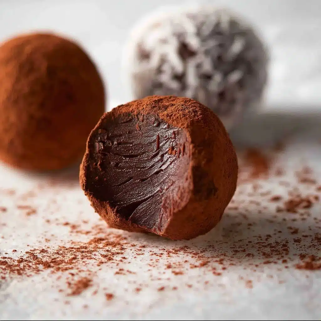 Easy Chocolate Truffles Recipe - Recipe Image