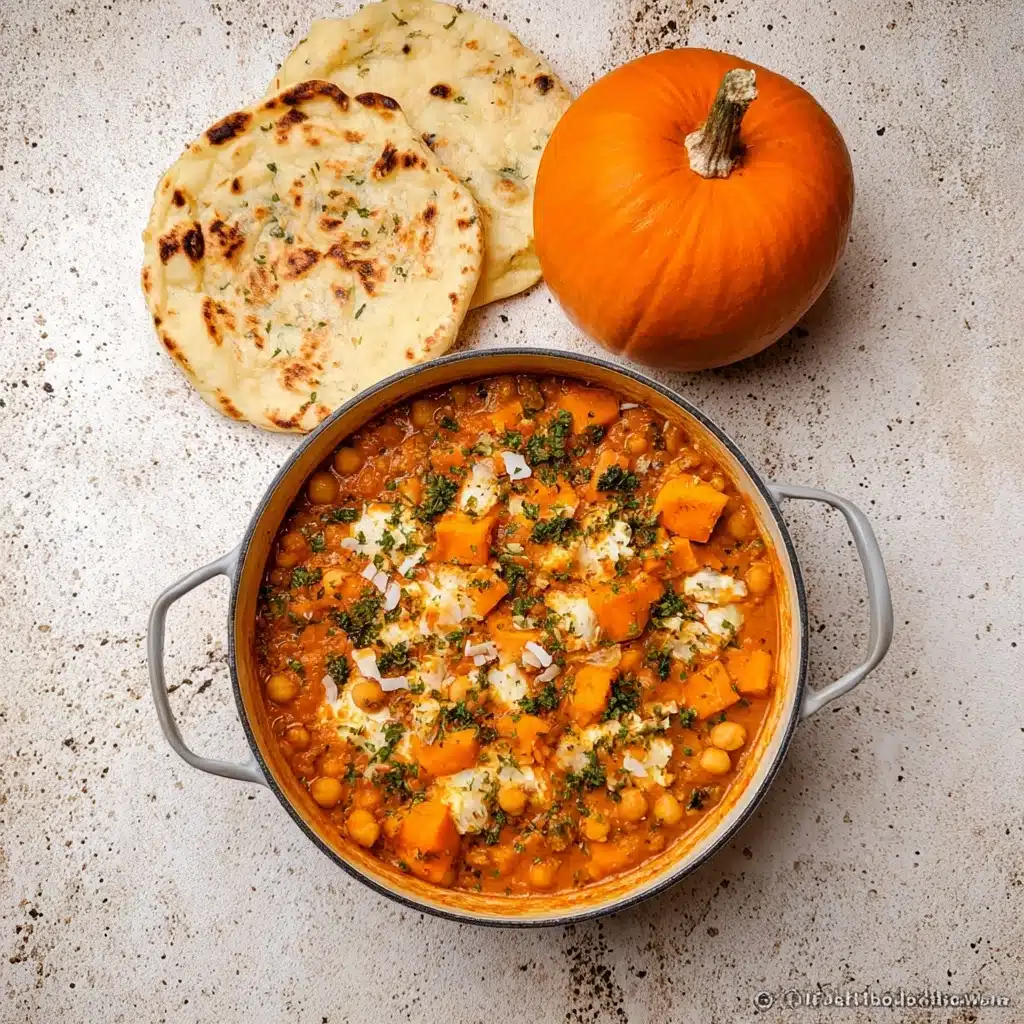 Pumpkin Curry with Chickpeas and Coconut Recipe 4 Pumpkin Curry with Chickpeas and Coconut Recipe - Recipe Image