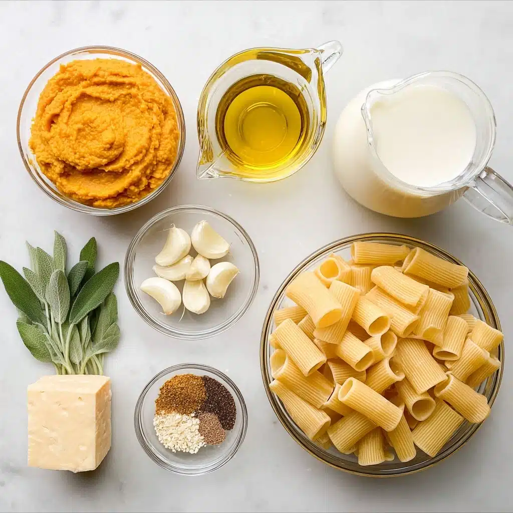 Creamy Pumpkin Pasta Recipe - Recipe Image