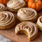 Soft Pumpkin Cookies with Cinnamon Frosting Recipe