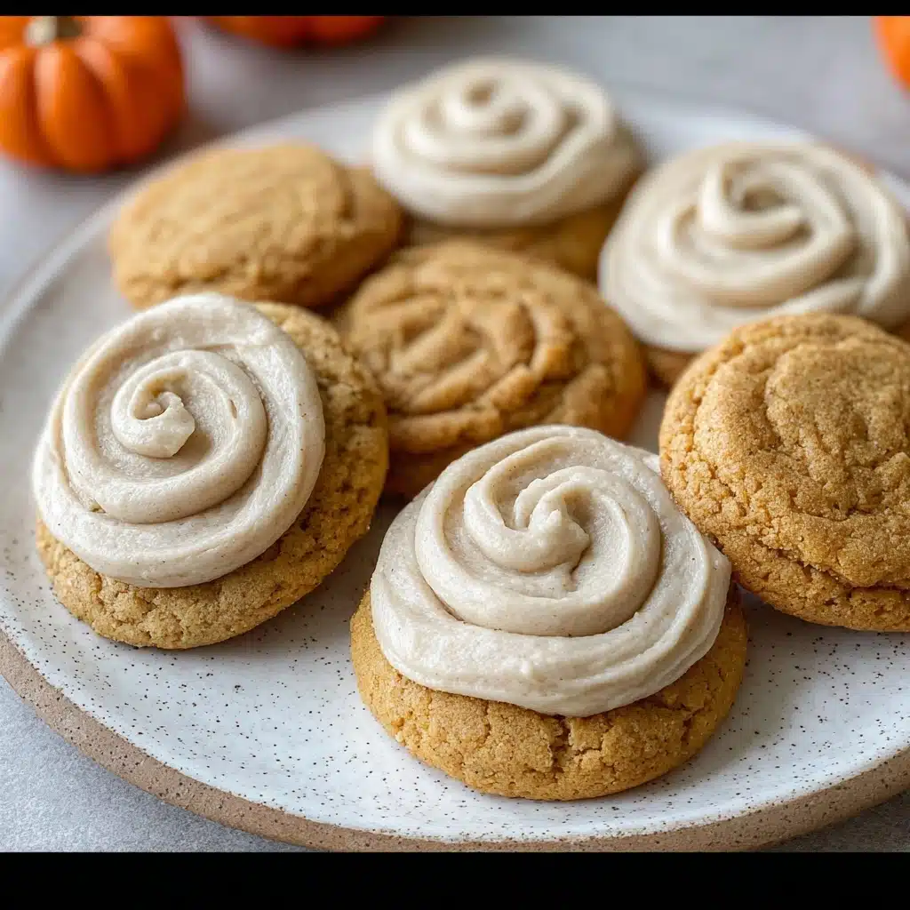 Soft Pumpkin Cookies with Cinnamon Frosting Recipe 4 Soft Pumpkin Cookies with Cinnamon Frosting Recipe - Recipe Image
