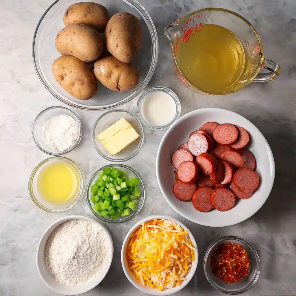 Creamy Cajun Potato Soup Recipe 4 Creamy Cajun Potato Soup Recipe - Recipe Image
