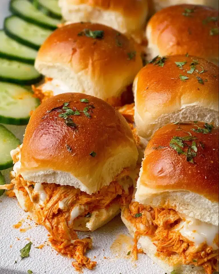 Spicy Buffalo Chicken Sliders Recipe