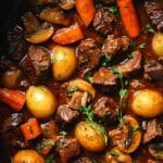 Slow Cooker Beef Bourguignon Recipe