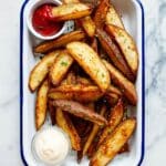 Ultra Crispy Baked Potato Wedges Recipe