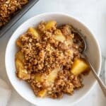 Healthy Breakfast Apple Crumble Recipe
