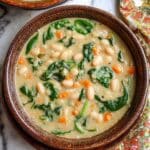 Italian White Bean Soup {Vegan, Oil-Free, High Protein} Recipe