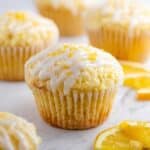 Lemon Crumb Muffins with Citrus Glaze Recipe