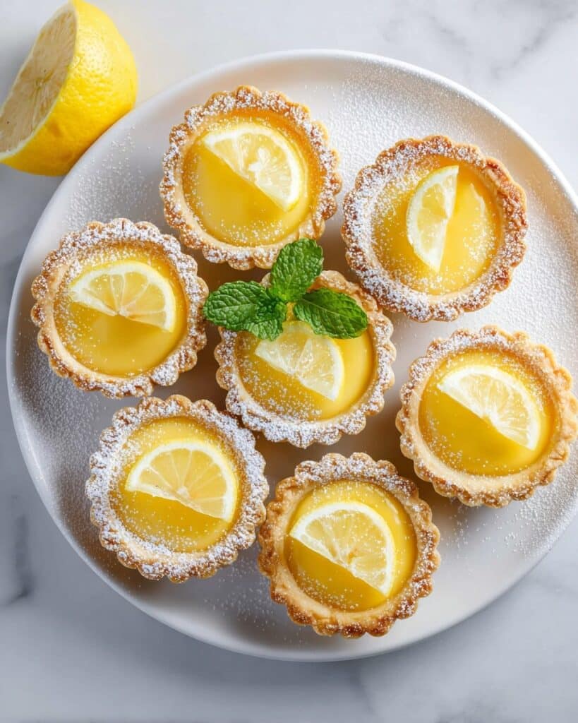 Miniature Lemon Impossible Pie Recipe