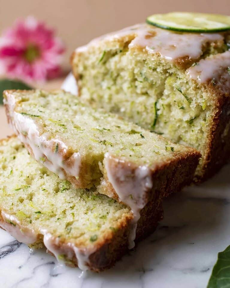 Lemon Zucchini Bread with Lemon Glaze Recipe