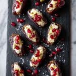 Mascarpone Stuffed Dates with Orange, Pistachio, and Pomegranate Recipe