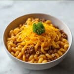 Creamy Ranch Ground Beef Pasta Skillet Recipe