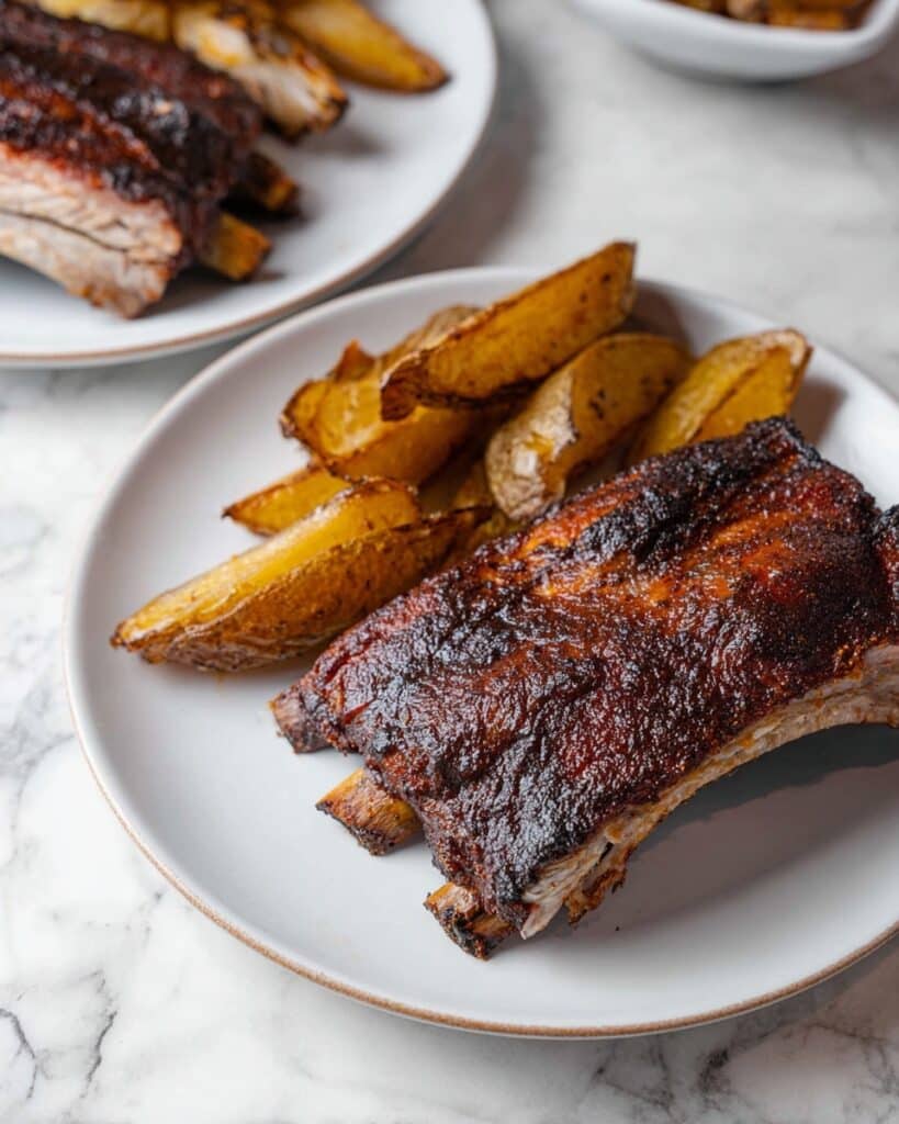 Easy Oven Baked Chipotle BBQ Ribs Recipe