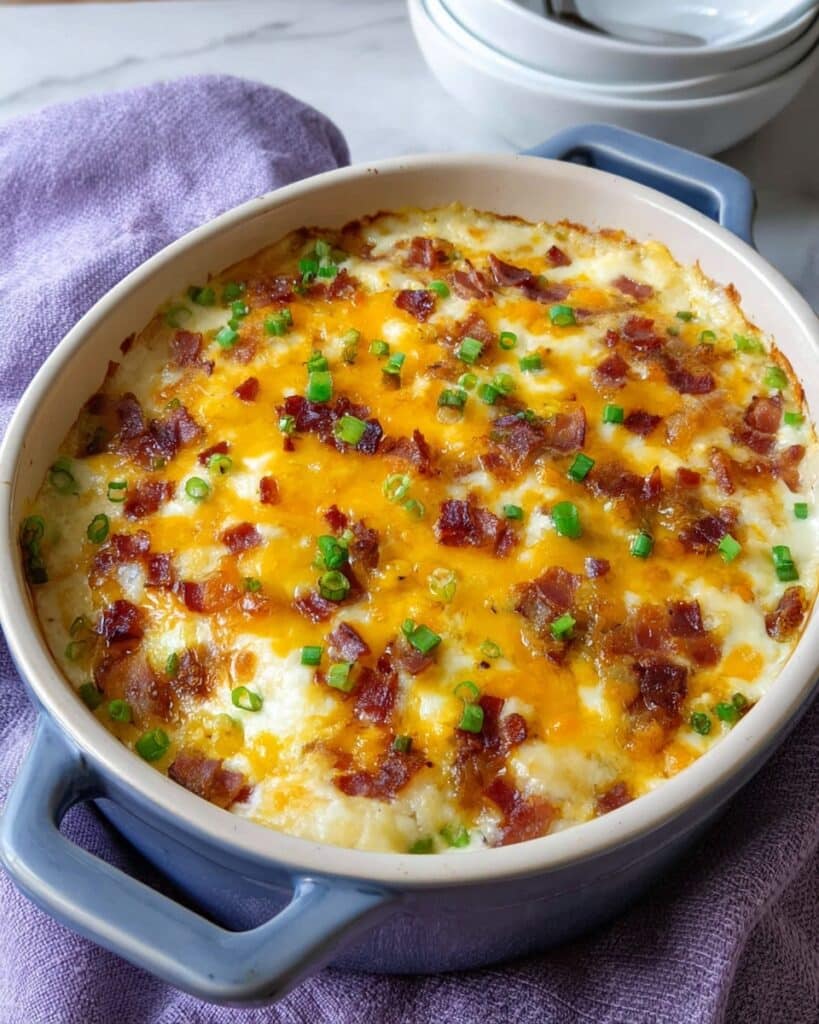 Loaded Cauliflower Casserole Recipe