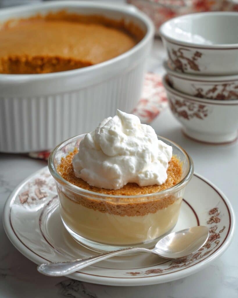 Baked Pumpkin Pie Pudding Recipe