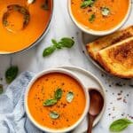 Middle-of-Winter Creamy Tomato Soup (Canned Tomatoes) Recipe