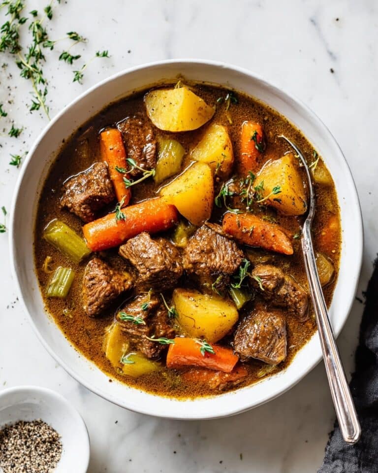 Apple Cider Beef Stew Recipe