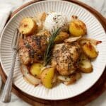 Baked Rosemary Chicken and Apples Recipe