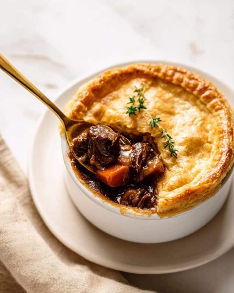 Guinness Braised Beef Pot Pie Recipe