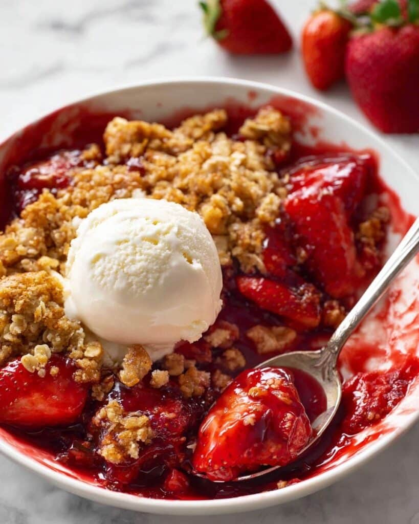 Strawberry Crumble Recipe