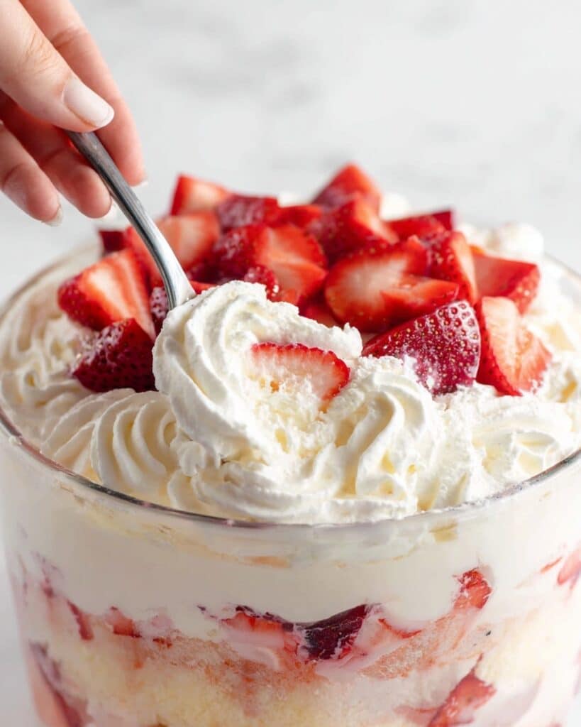 Strawberry Cheesecake Trifle Recipe