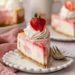 Strawberry Swirl Cheesecake Recipe