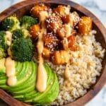 Super Crispy Bang Bang Salmon Bites Bowls Recipe
