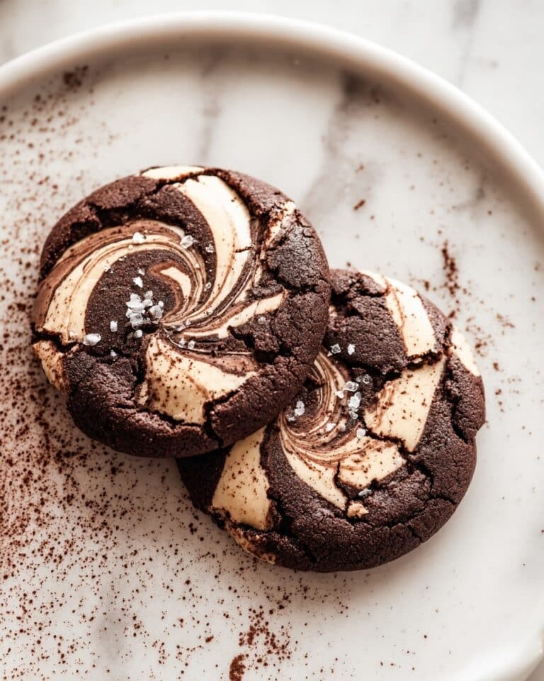 Chocolate Marshmallow Swirl Cookies Recipe