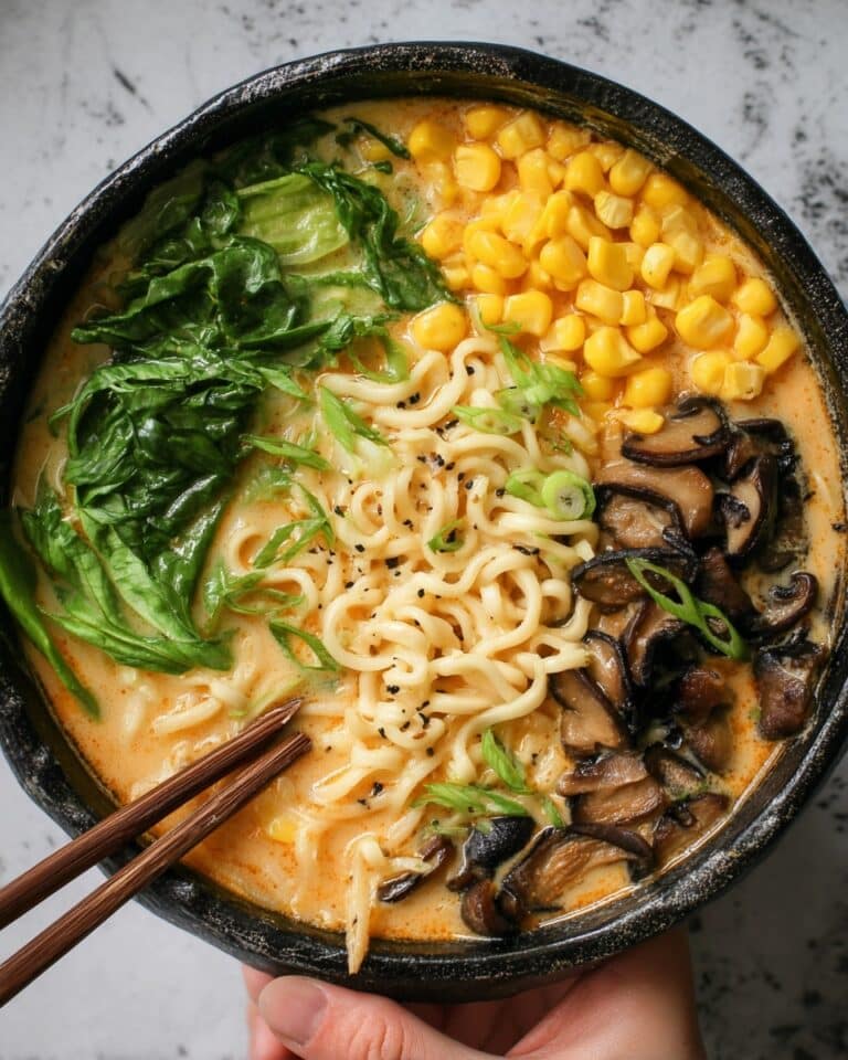 Easy One-Pot Spicy Miso Ramen (Vegan) Recipe