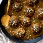 Cheesy French Onion Meatballs Recipe
