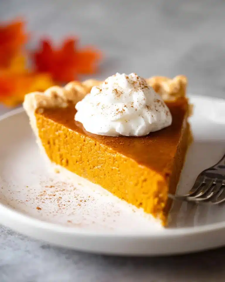 Pumpkin Pie Recipe
