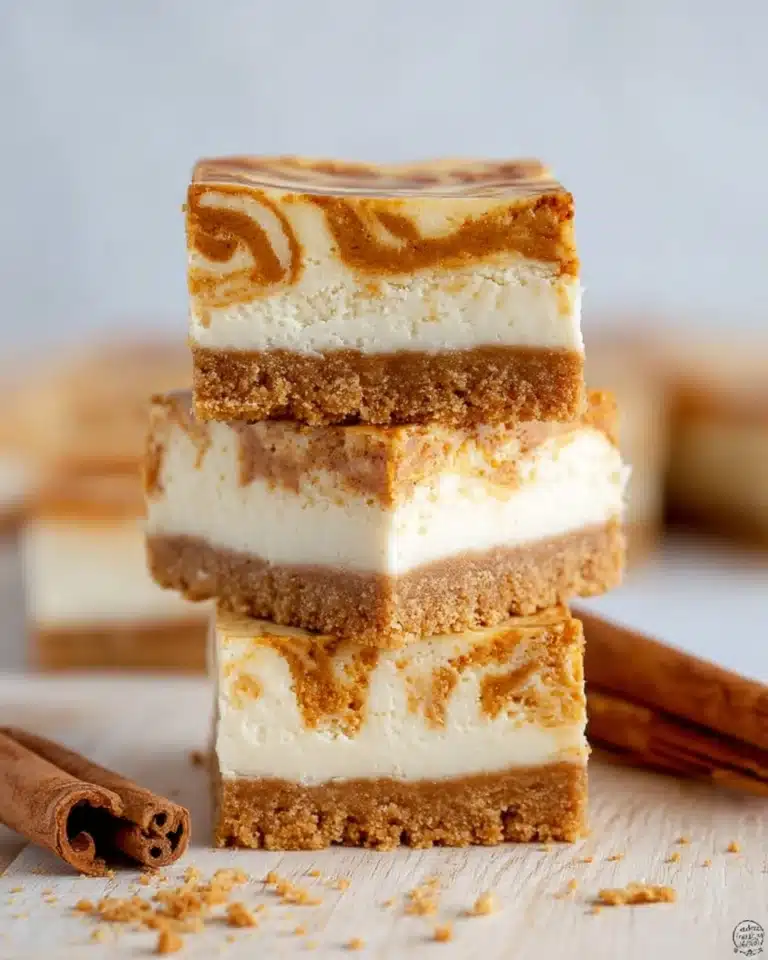 Pumpkin Cheesecake Bars Recipe