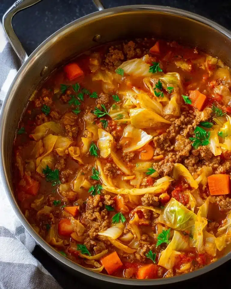 Cabbage Roll Soup Recipe