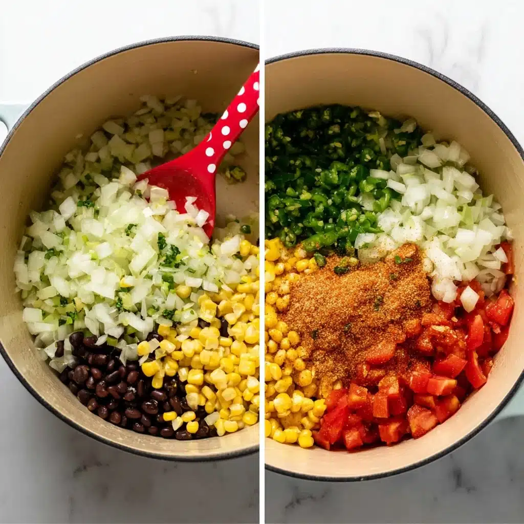 Creamy Chicken Tortilla Soup Recipe - Recipe Image