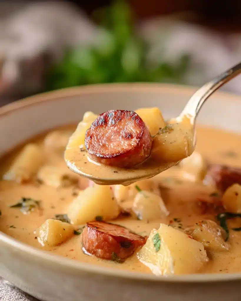 Creamy Cajun Potato Soup Recipe