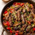 Chinese Pepper Steak with Onions Recipe