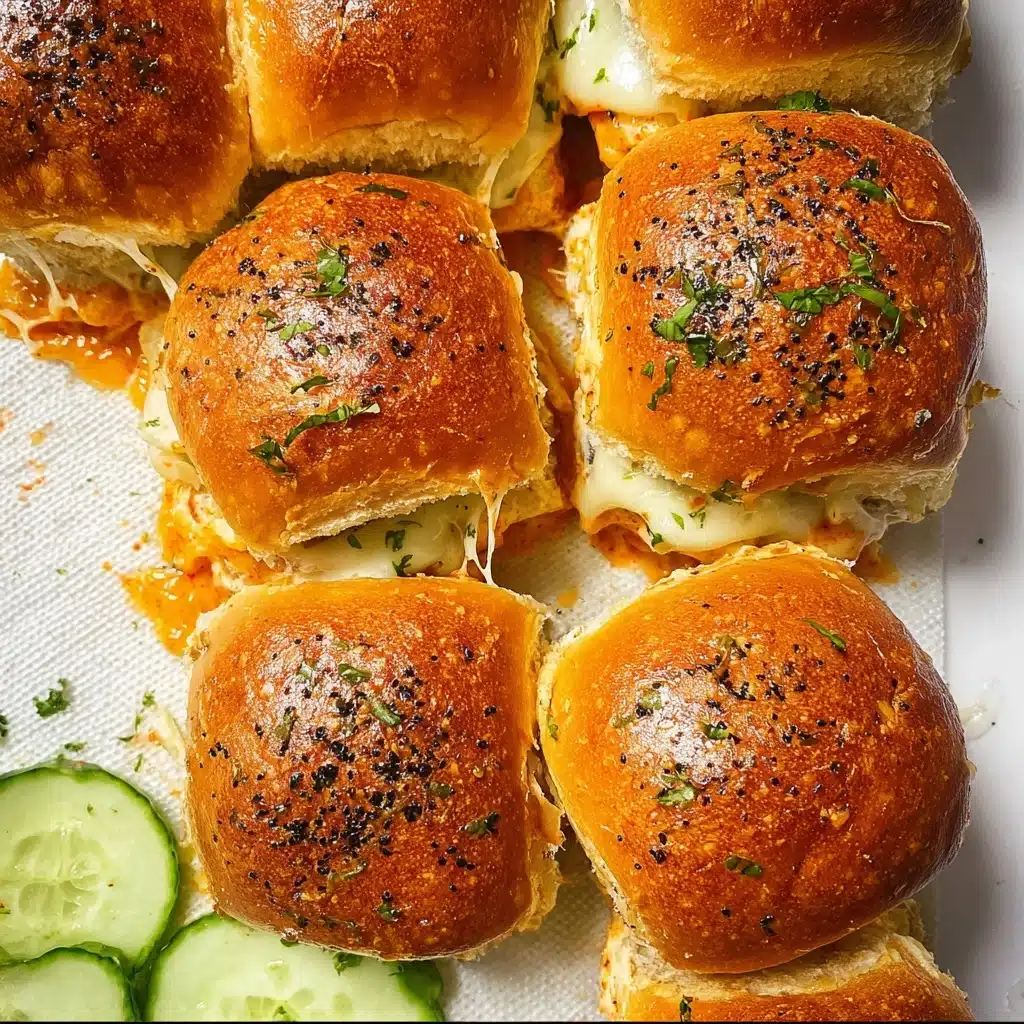 Spicy Buffalo Chicken Sliders Recipe - Recipe Image