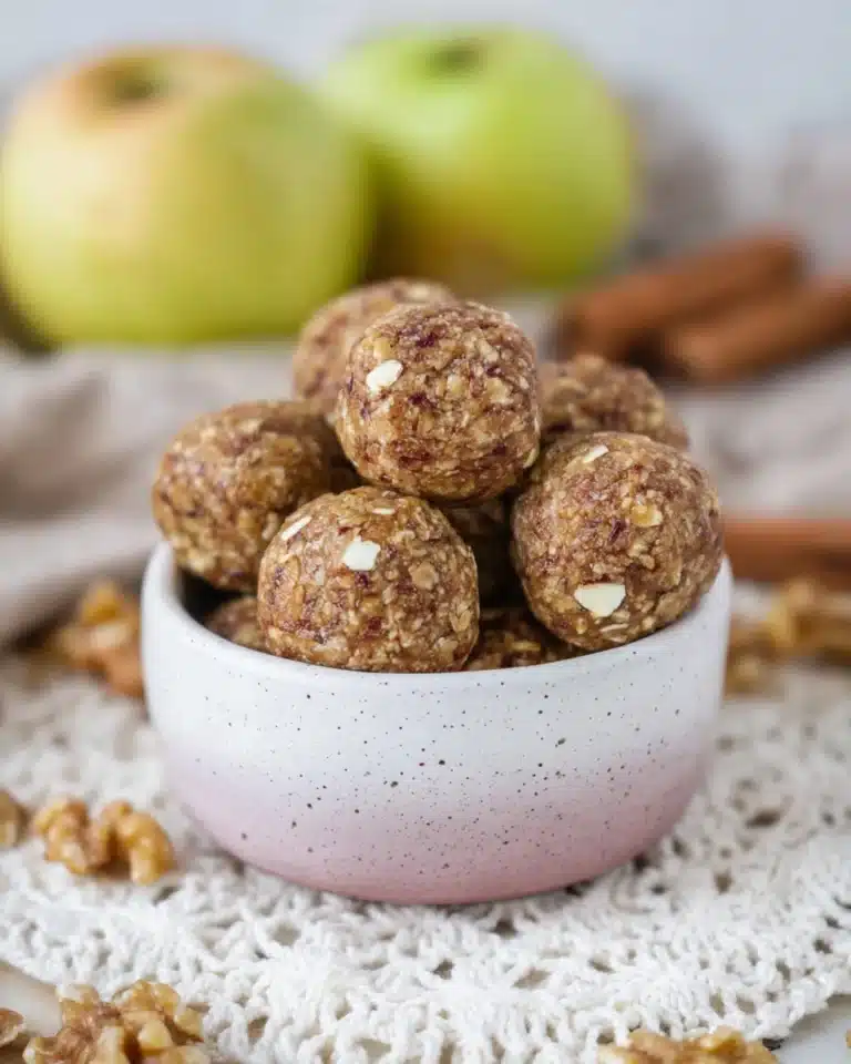 Apple Pie Energy Bites Recipe
