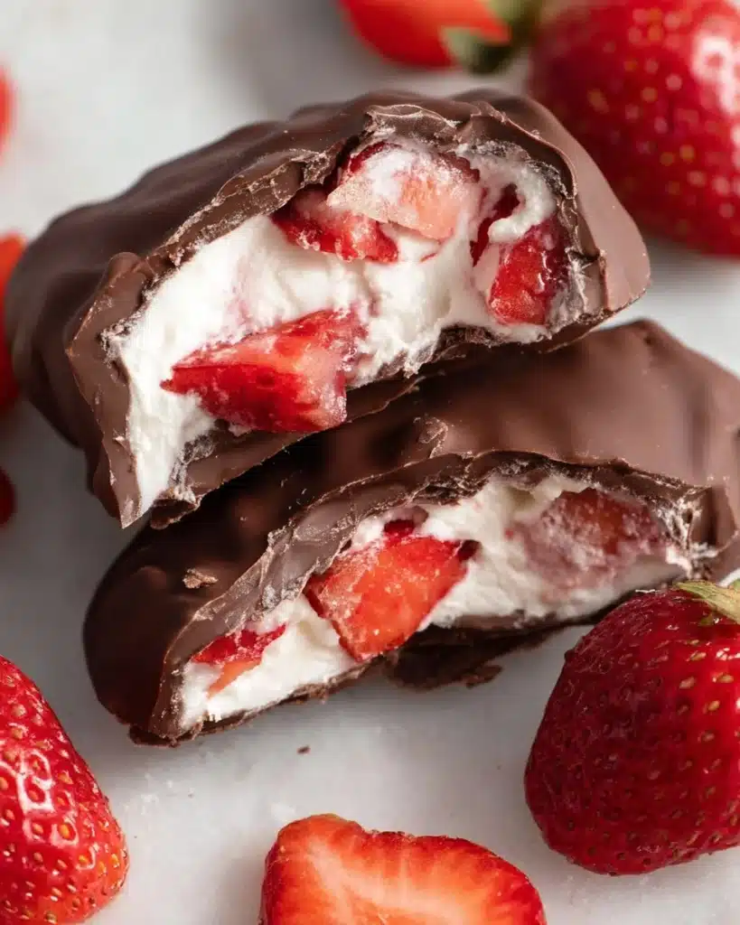 Chocolate Strawberry Yogurt Clusters (Viral Recipe!) Recipe