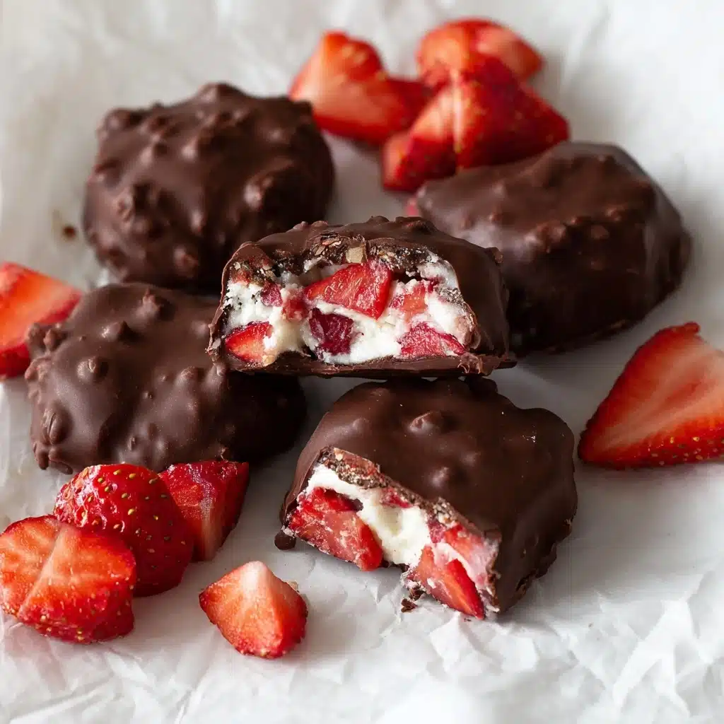 Chocolate Strawberry Yogurt Clusters (Viral Recipe!) Recipe 5 Chocolate Strawberry Yogurt Clusters (Viral Recipe!) Recipe - Recipe Image