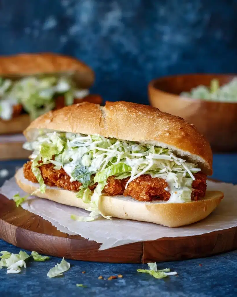 Crispy Chicken Caesar Sandwich Recipe