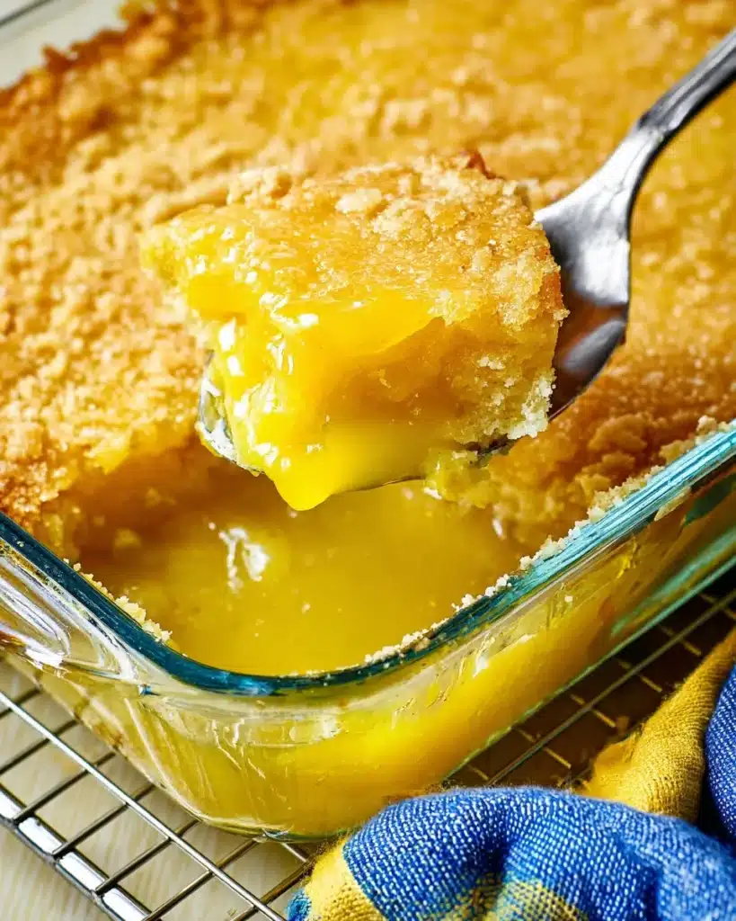 Lemon Dump Cake Recipe