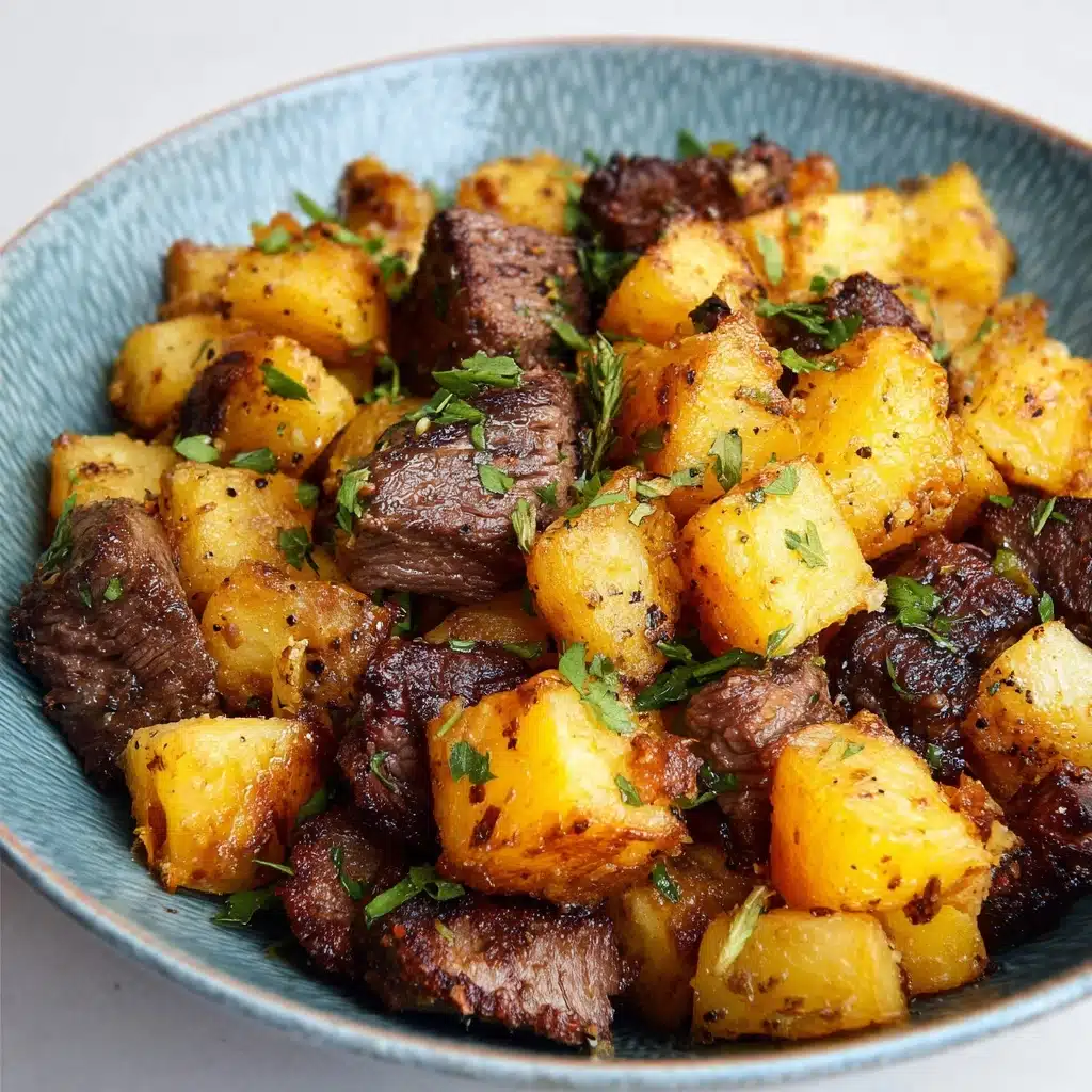Garlic Butter Steak and Potatoes Recipe 5 Garlic Butter Steak and Potatoes Recipe - Recipe Image