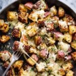 Oven Baked Cheesy Potatoes Recipe