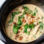 Slowcooker Tuscan Chicken Pasta Recipe