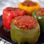 Easiest Crock Pot Stuffed Peppers Recipe