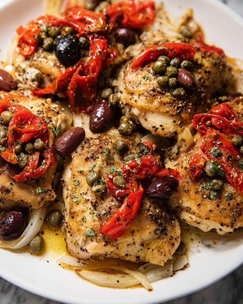 Slow Cooker Mediterranean Chicken Recipe