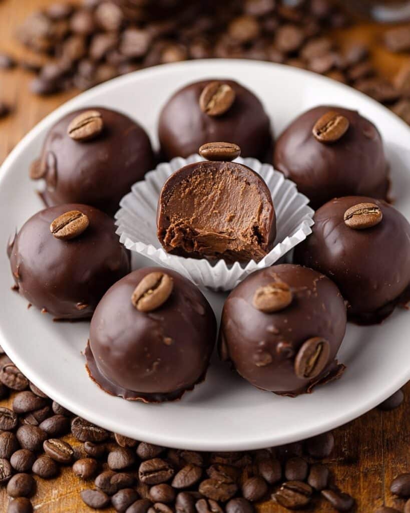 5-Ingredient Espresso Chocolate Truffles Recipe