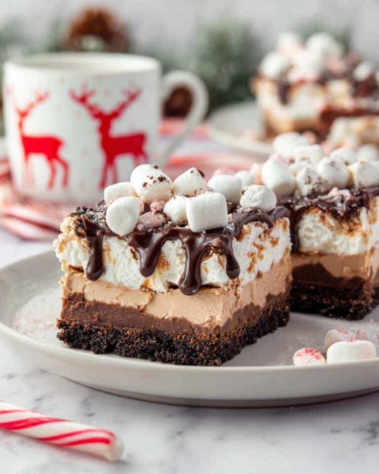 Hot Chocolate Lasagna: No-Bake Dessert Recipe